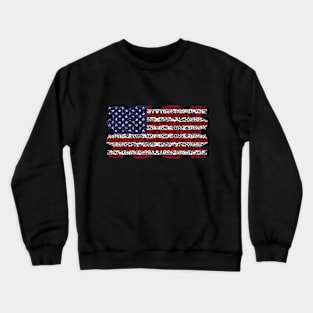 USA mandala Crewneck Sweatshirt